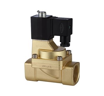 2/2-way solenoid valve NO, pilot operated, 24 V DC, G 1