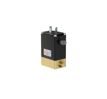 2/2-way solenoid valve, NC, G 1/4, PN 0-10, FPM, 110V AC