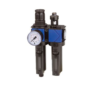Service unit 2-part »variobloc«, Metal container, Size 2, G 1