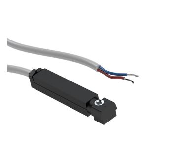 REED sensor, 2-wire, M8 connector, 5-50V AC/DC, 6W, NO, LED