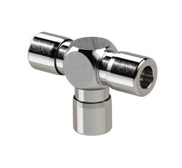 Push-in connector T type »NonPlusUltra«, Ø 8 mm, PU 10