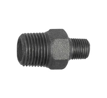 Double threaded nipple 245, reducing, R 1/2 ET, R 3/8 ET