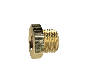 Reducing nipple, short, G 3/4 ET, G 3/8 IT, AF 32, Brass