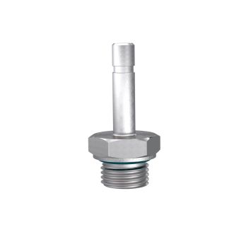 Thread plug nipple, G 1/4 o. , Plug connenction Ø 6 mm