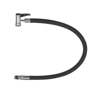 Hose with tyre valve connector, Length 50 cm, G 1/4, swiveling