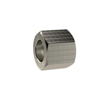 Hexagonal coupling nut, G 1/8, for sleeve size I.D. 4/6