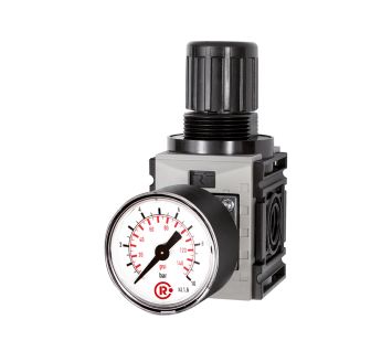 Pressure regulator »FUTURA-mini«, standard pressure gauge, G 1/4