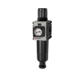 Filter regulator »FUTURA-mini«, Metal container, G 1/4, 0.5 - 8