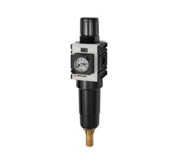 Filter regulator »FUTURA-mini«, Metal container, G 1/4, 0.1 - 4