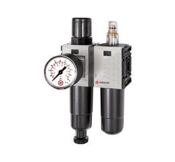 Service unit 2-part »FUTURA-mini« Metal container, G 1/4, 0.5-10