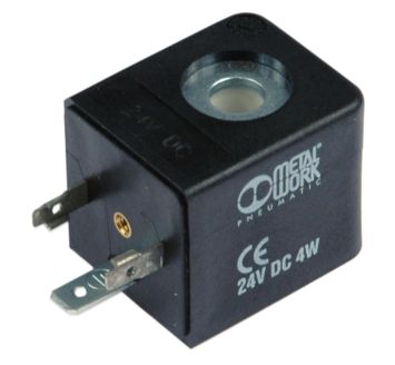 Solenoid, 30 mm x Ø 8 mm, 24 V AC, 50/60 Hz, 3,5 VA