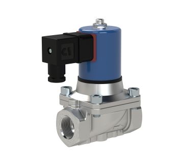 2/2 MV, NC, ES, G3/4, DN20, PN 0-12, NBR, zwangsg., 24V DC