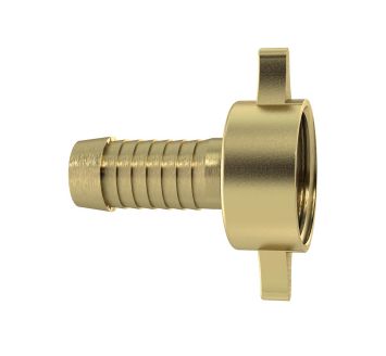 2/3 Tube fitting G1/2x10 swivel nut taper seat heavy-duty, Brass