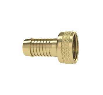 2/3 Tube fitting G1/2x13 knurled nut taper seat heavy-duty Brass