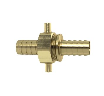 3/3 Tube fitting G3/4x19, swivel nut, taper seat, CH type, Brass