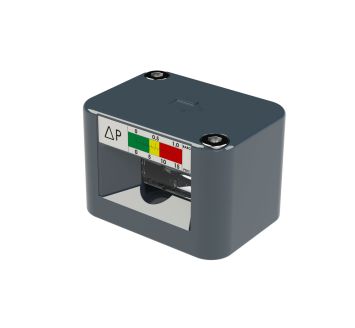 Differential pressure gauge, 0 - 1 bar