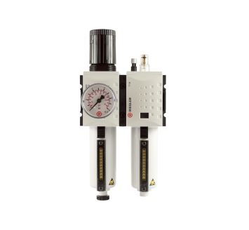 Service unit 2-part »FUTURA«, Metal, Size 1, G 1/4, 0.5-16, Semi