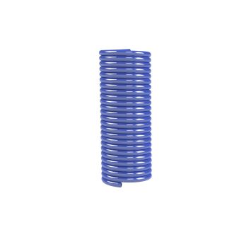 Spiral hose without connections, Polyamide, Hose Ø 6x4, 18.0 m