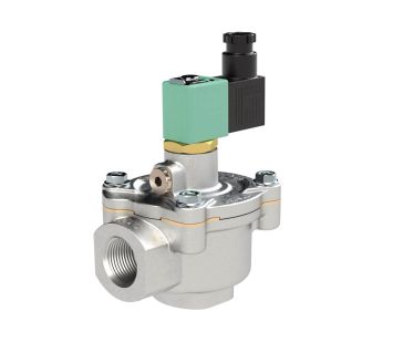 Pulse diaphragm valve NC, 230V,50/60 Hz int. pre-control, G 1 1/2
