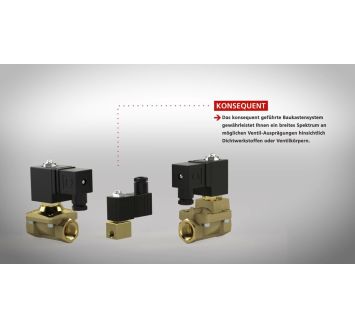 2/2 solenoid valve, NC, G 3/8, PN 0-12, FPM, comb. opera., 24V DC