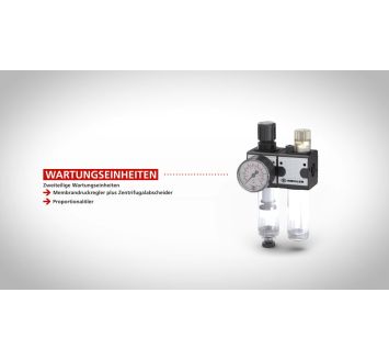 Pressure regulator pneumatic remote controlled »multifix«, G 1