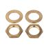 2 nuts M20x1.5 and 2 washers, for pressure reg. for water, G 1/4