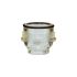 Transparent sieve cup for press. reg. potable water, R 1 1/2, R 2