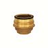 Brass sieve cup, for pressure reg. potable water, R 1 and R 1 1/4