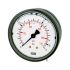 Glycerine pressure gauge, rear centric, G 1/4, 0 - 1.6 bar, Ø 63