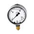 Glycerine pressure gauge, radial bottom, G 1/4, -1/+0.6 bar, Ø 63