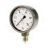 Pressure gauge, CrNi steel, radial bottom, G 1/4, 0-25 bar, Ø 63