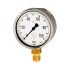 Capsule pressure gauge, radial bottom, G 1/2, -60 / 0 mbar, Ø 100