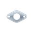 Flange fastening, for round cylinder ISO 6432, Piston Ø 20 - 25