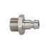 Nipple for couplings I.D. 5, nickel-plated brass, G 1/8 ET