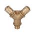 Distributor with 2 quick-connect couplings I.D. 7.2, G 1/4 ET