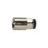 Straight push-in fitting »click-clock« G 1/8 i., hose exterior Ø4