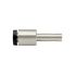 Straight push-in connector, Plug nipple red. 10 mm, »click-clock«