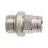 Straight push-in fitting »metallica« M5 o., hose exterior Ø 6