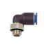 Push-in L-fitting »Blue Series«, rotating, G 1/8 o.