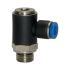 Push-in L-fitting »Blue Series«, rotating, G 3/8 o.