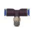 Push-in T-fitting »Blue Series«, rotating, R 1/8 o.