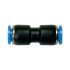 Straight push-in connector »Blue Series«, for hose exterior Ø 4