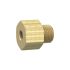 Reducing nipple long, M5 o., M5 i., AF 7, Brass