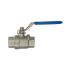 Stainless steel ball valve, length acc. to DIN 3202-M3, G 1/4