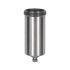 Stainless steel container for filter and filter regulator