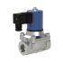 2/2 solenoid valve, NC, St.steel, G3/4, NBR, comb.opera., 24V DC