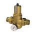 Pressure regulator f. pot. water, w. mano., R 1 1/2 ET, 5-15 bar