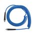 Spiral hose, fitt., rotat., kink protect. spring, PU, Ø8x5, 3m