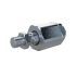 Self-aligning rod coupler, for piston rod thread M4x0.7