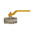 Ball valve EN 331, DVGW, Hand lever, nickel-plated brass, Rp 1/4